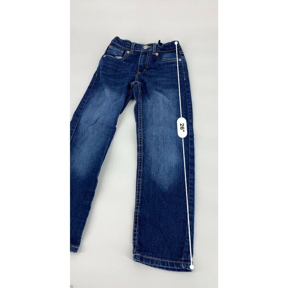 Levi’s 502 Girls Faded denim jeans Sz 7X - Picture 8 of 8